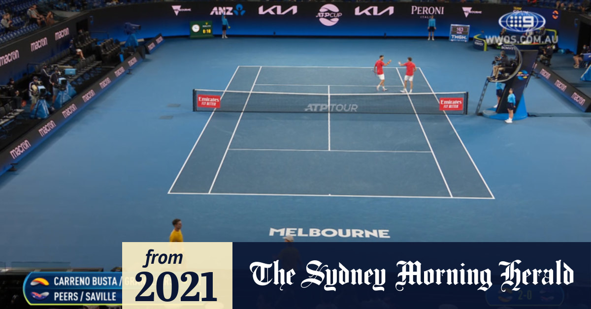 Video ATP Cup Australia V Spain Doubles